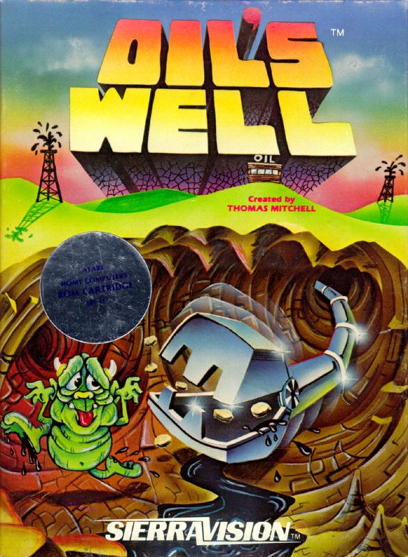 Oil's Well box art for Commodore 64